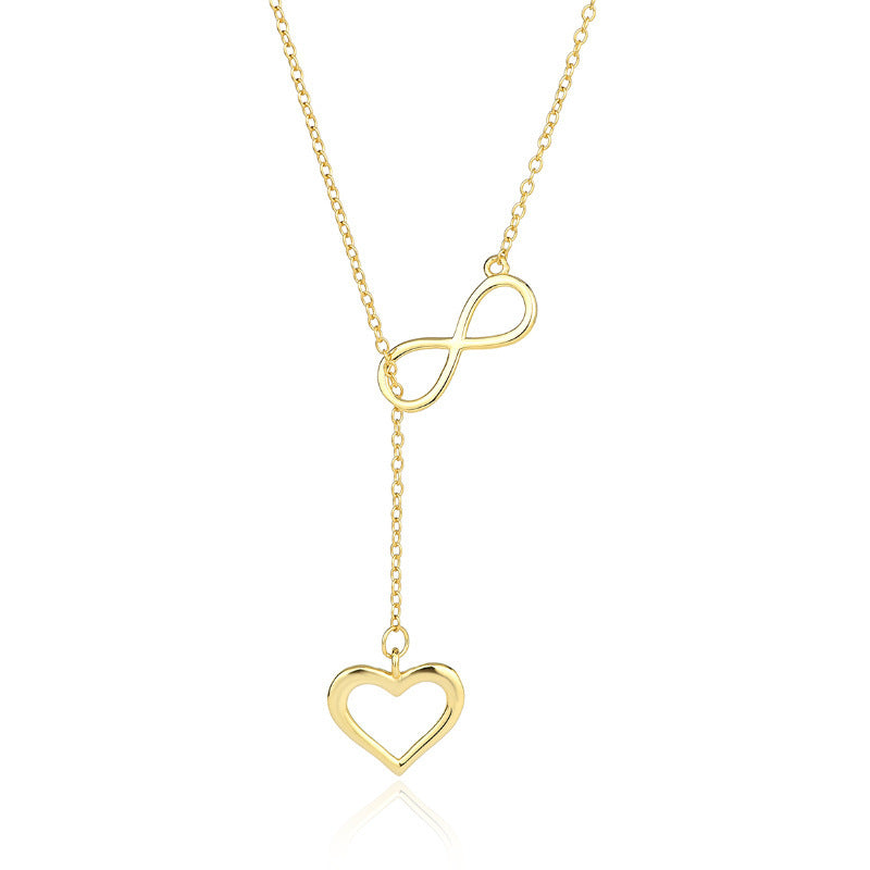 Fashion Numbers Heart-shaped Necklace For Women
