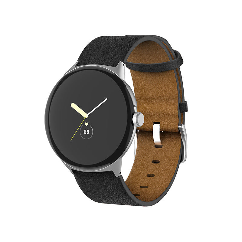 Pixel Watch echtes Leder Uhrengurt