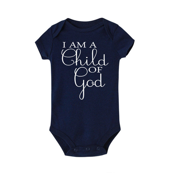 Alfabetet Baby Short Sleeve Casual Baby Bodysuit