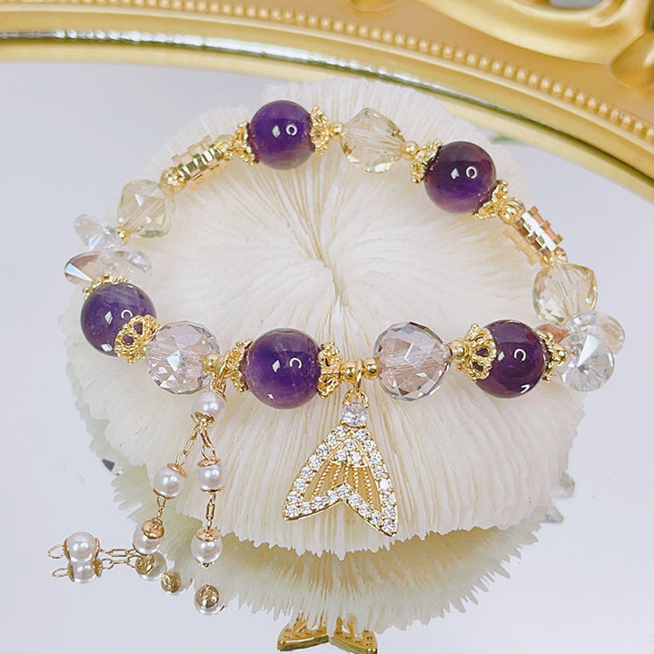 Crystal Mermaid Tail Bracelet Heavy Industry Design