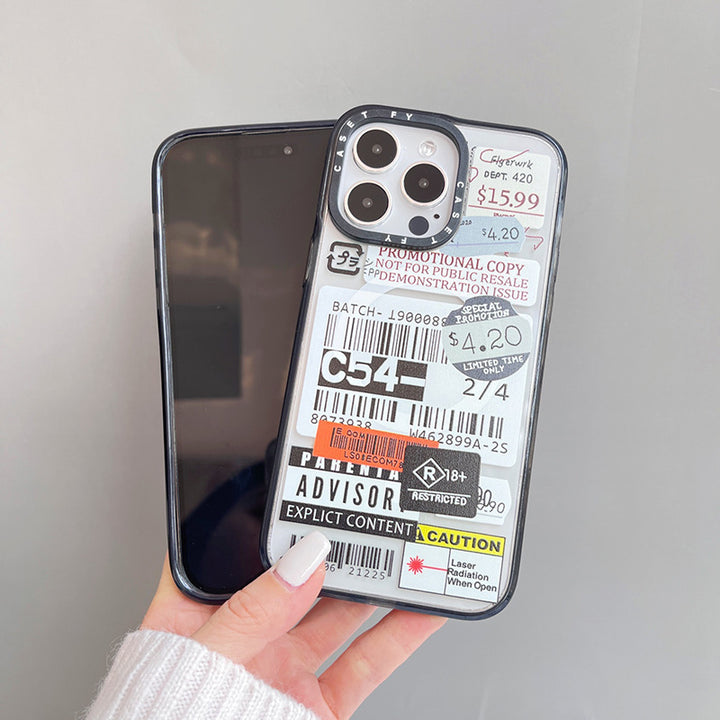 Fragile Label Drop Resistent Magnetic Phone Case