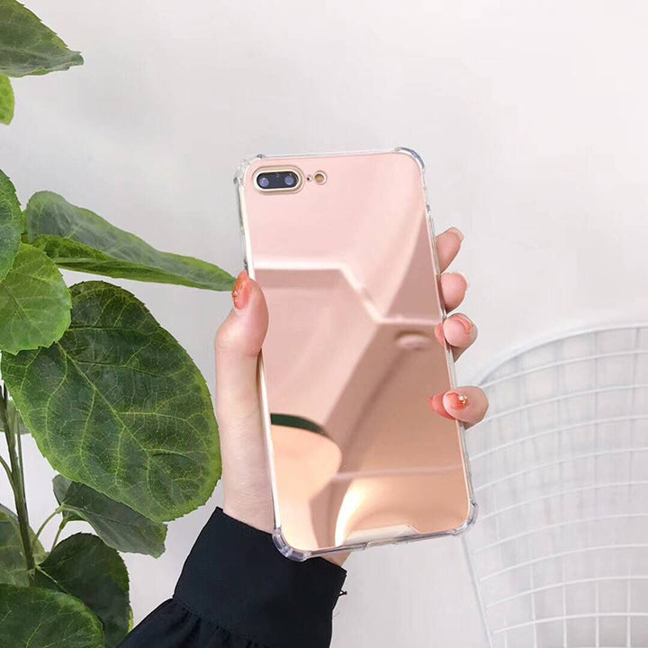 Coque miroir Étui de téléphone à protection douce tout compris tout compris