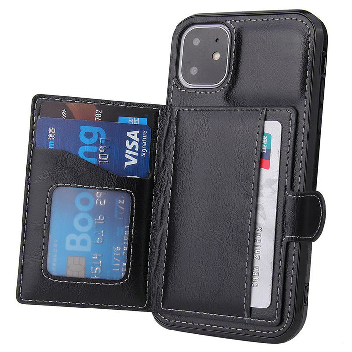 Étui de téléphone mobile Premium Sense Card Holster Anti-Fall