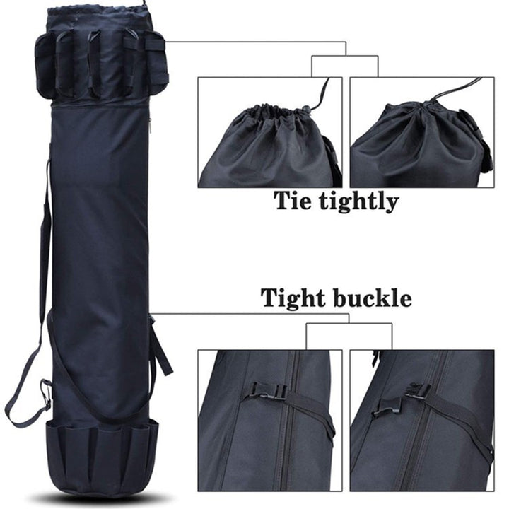 Cylinder Outdoor Fishing Bag Multifunctional Fishing Rod Bag Sea Rod Fishing Gear Storage Bag