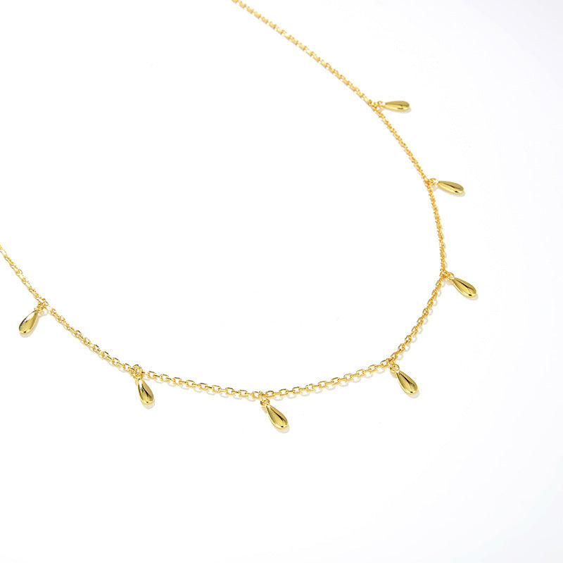 18K Gold High-grade Niche Necklace For Women