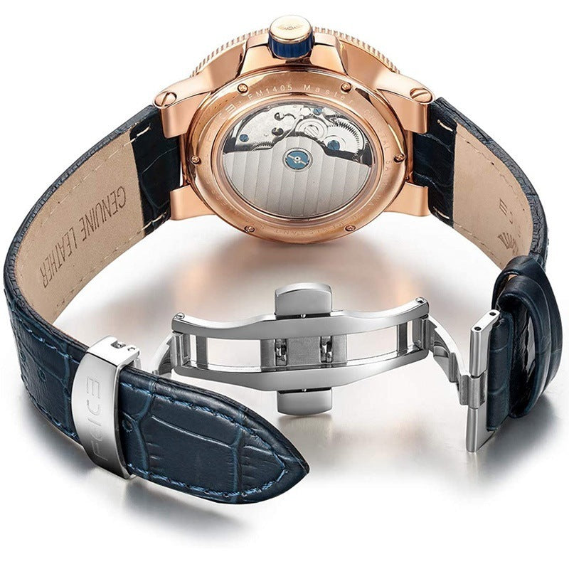 Orologio meccanico automatico uomo impermeabile luminoso