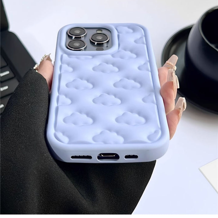 Hand Oil Three-dimensional Cloud Phone Case