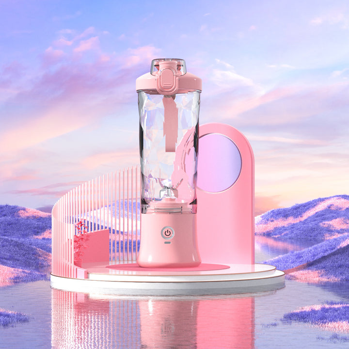 Blender portabil de blender portabil pentru shake -uri și smoothie -uri cu 6 lame mini gadgeturi de bucătărie cu blender