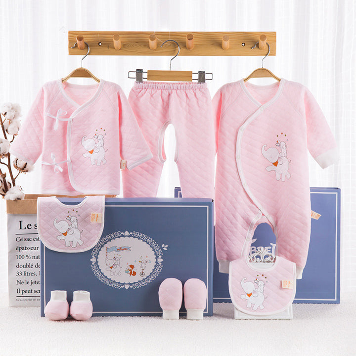 Vauvapuku täysikuun vauvan alusvaatteet vastasyntyneet vaatteet