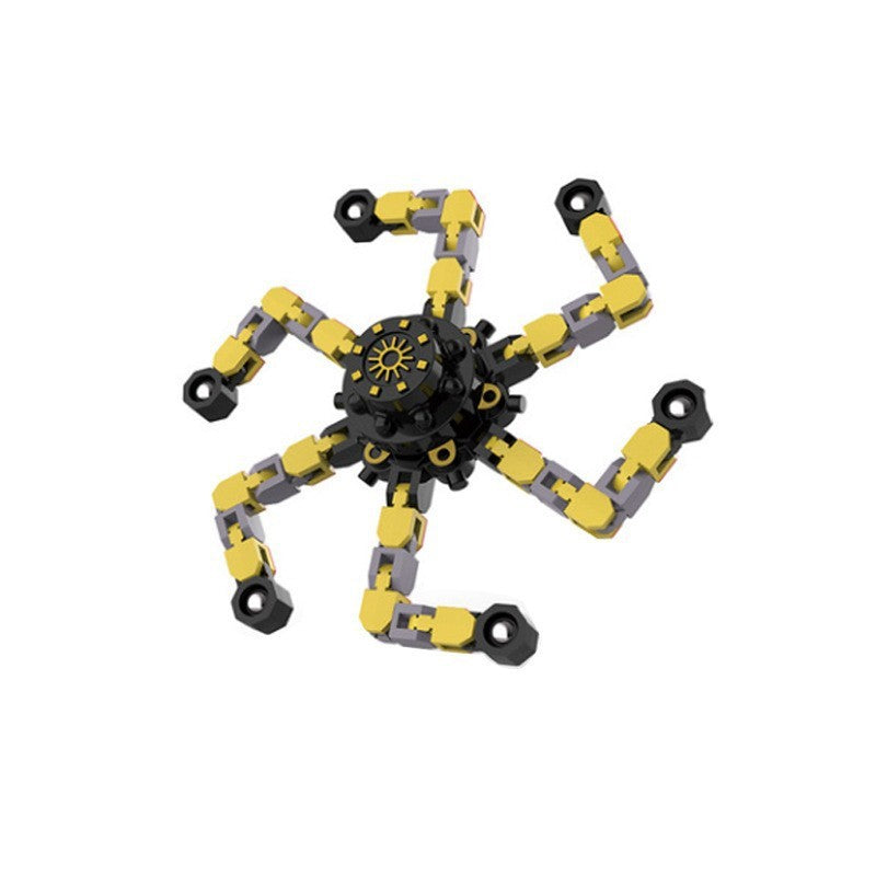 Deformierte Zappel -Spinner -Kettenspielzeug für Kinder Antistress Hand Spinner Entlüftungsspielzeug Erwachsener Stressabbau sensorischer Kyrogeschenk