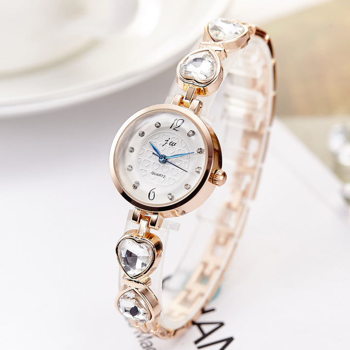 Strassmody Women's Watch Quartz Stahlgürtel