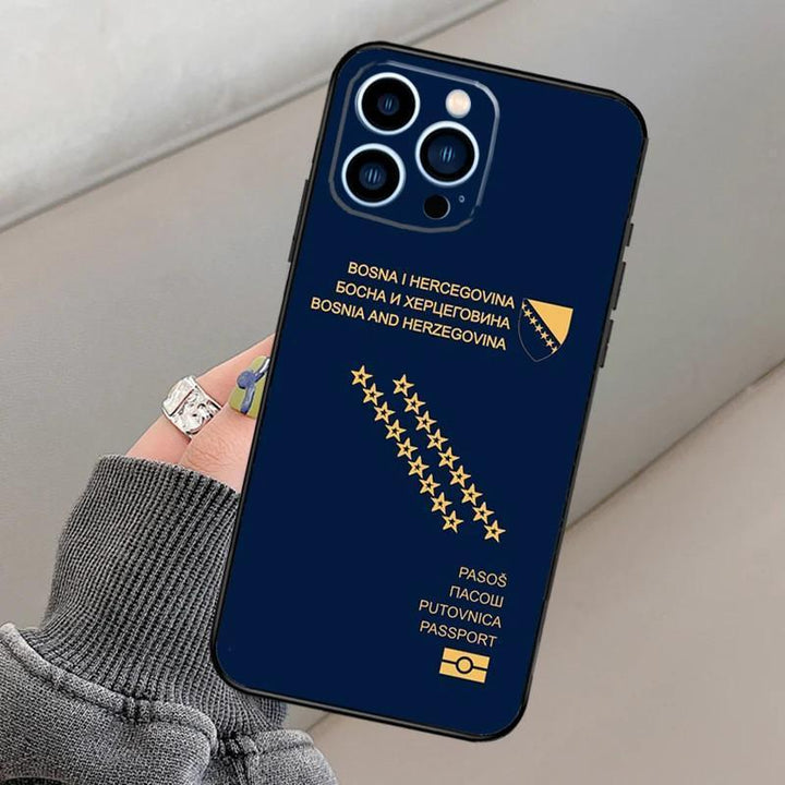 Phone Case Algeria Serbia Spain Passport Phone Case