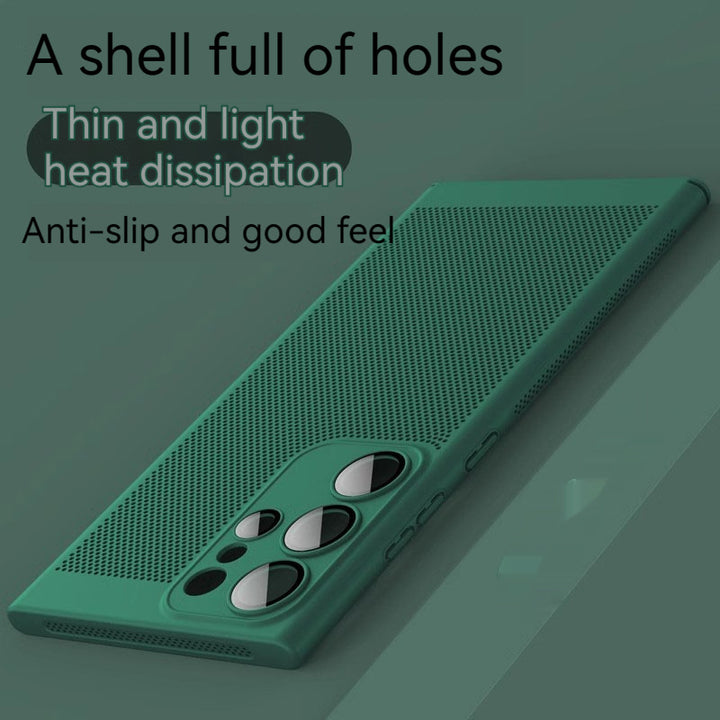 Honeycomb Heat Diedation Anti-Fall-silikonin matkapuhelinkotelo