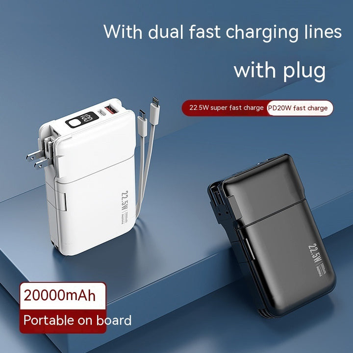 Grote capaciteit Fast Charge digital display power bank