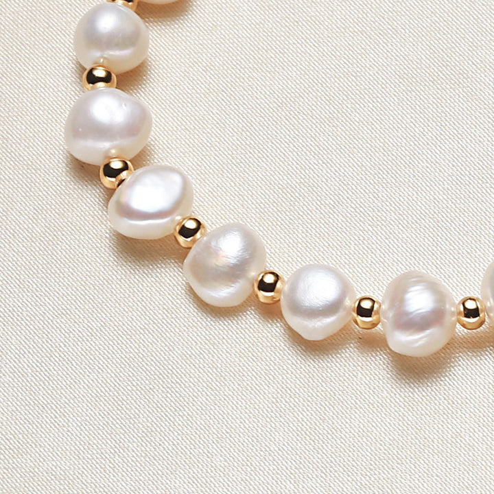 Bracelet Pearl Pearl Fionnuisce Faisean Ócáideach na mBan