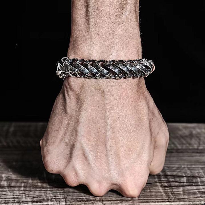 Bracelet de minimalisme cool des hommes rétro pour hommes