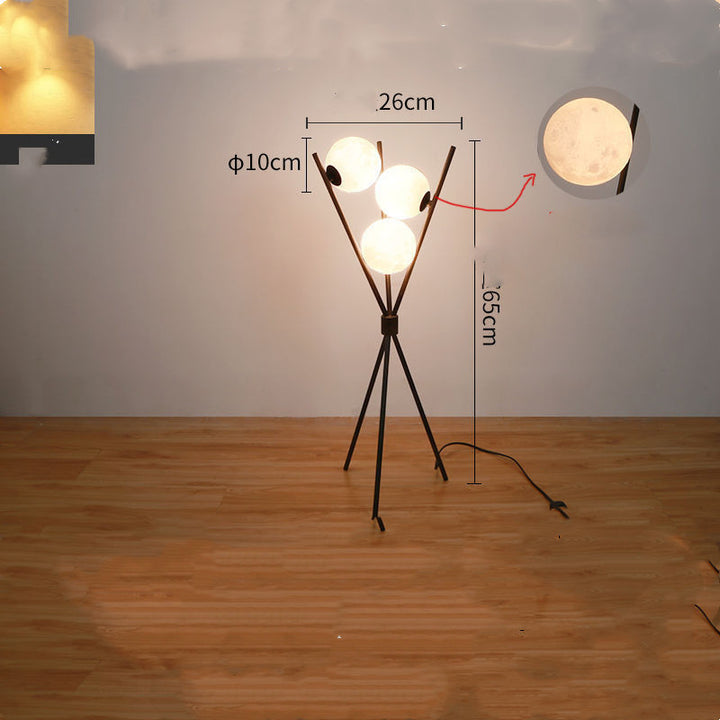 Personnalité scandinave chambre créative lampes minimalistes