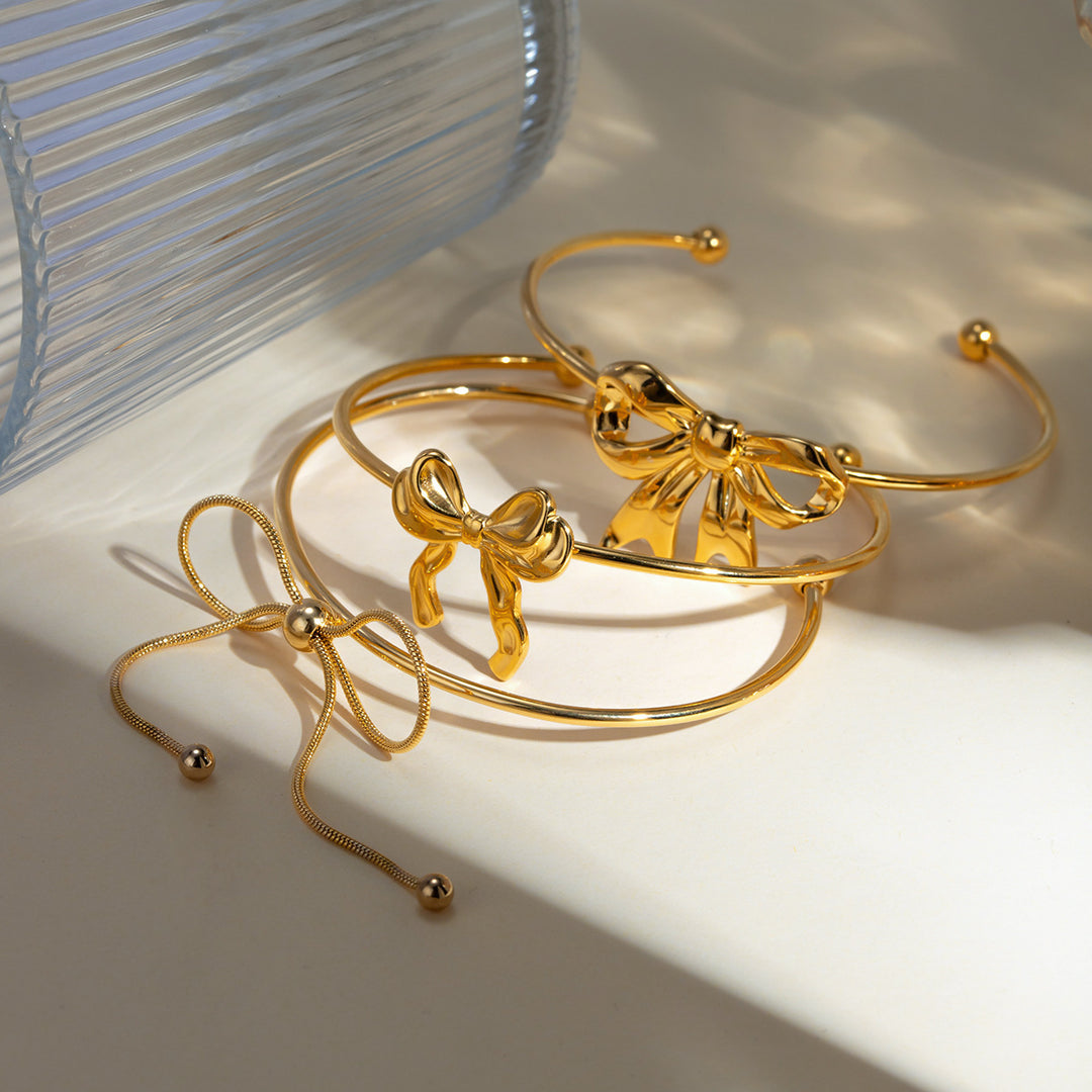 Europäischer und amerikanischer INS-Stil populär personalisierte All-Match-18K Gold Edelstahl-Stahlbanarmband