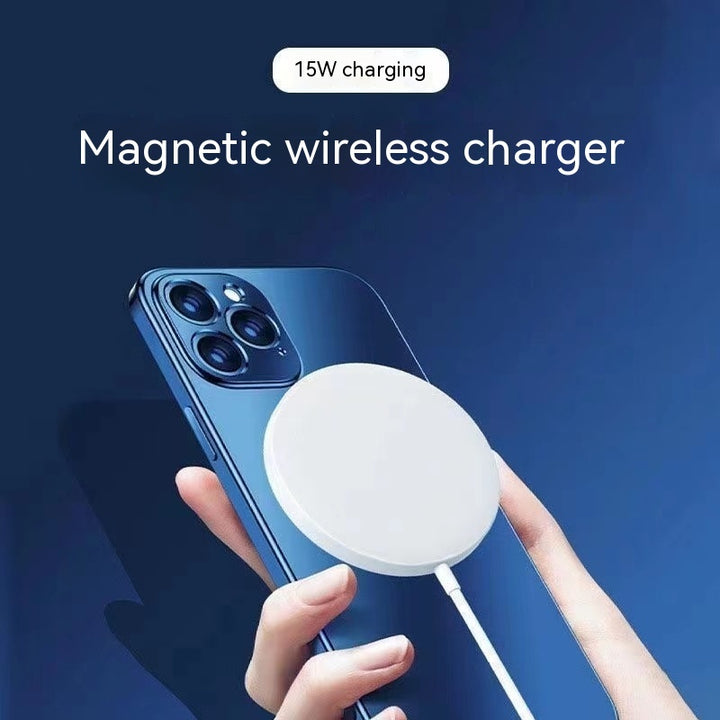 Magnetic Wireless Charger Electrical Appliance 15W Fast Charge Wireless Charger