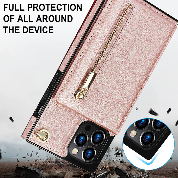 Mobile Phone Case Leather Messenger Protective Cover