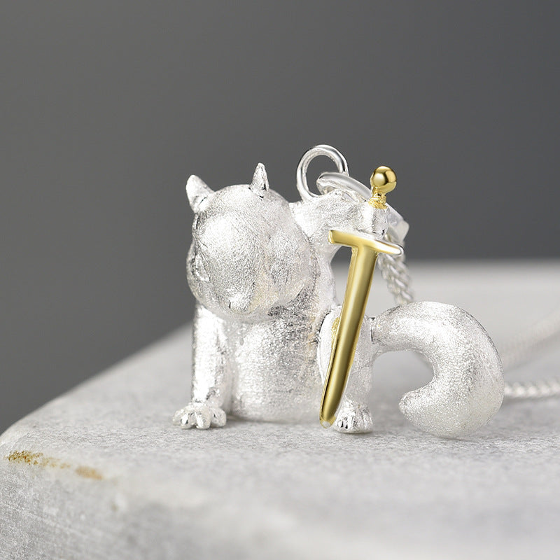 Creative National Style Warlord Squirrel Pendant Martial Arts Mouse Pendant