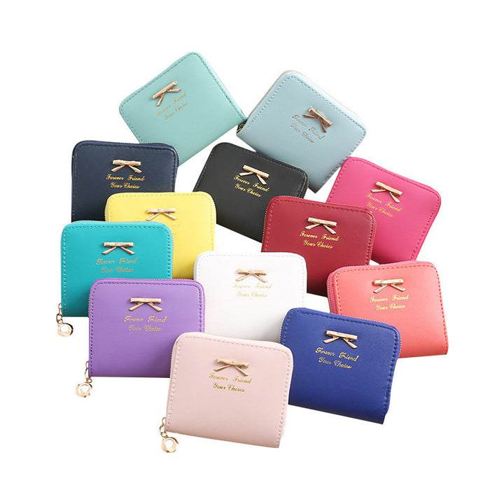 Women's Zipper Short Coin Purse