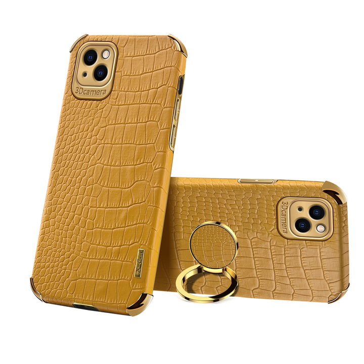Electroplating All-inclusive Ring Phone Case