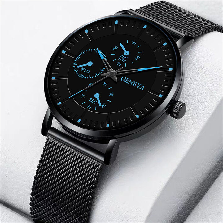 Korean Fashion Watch Herren -Netzband einfach