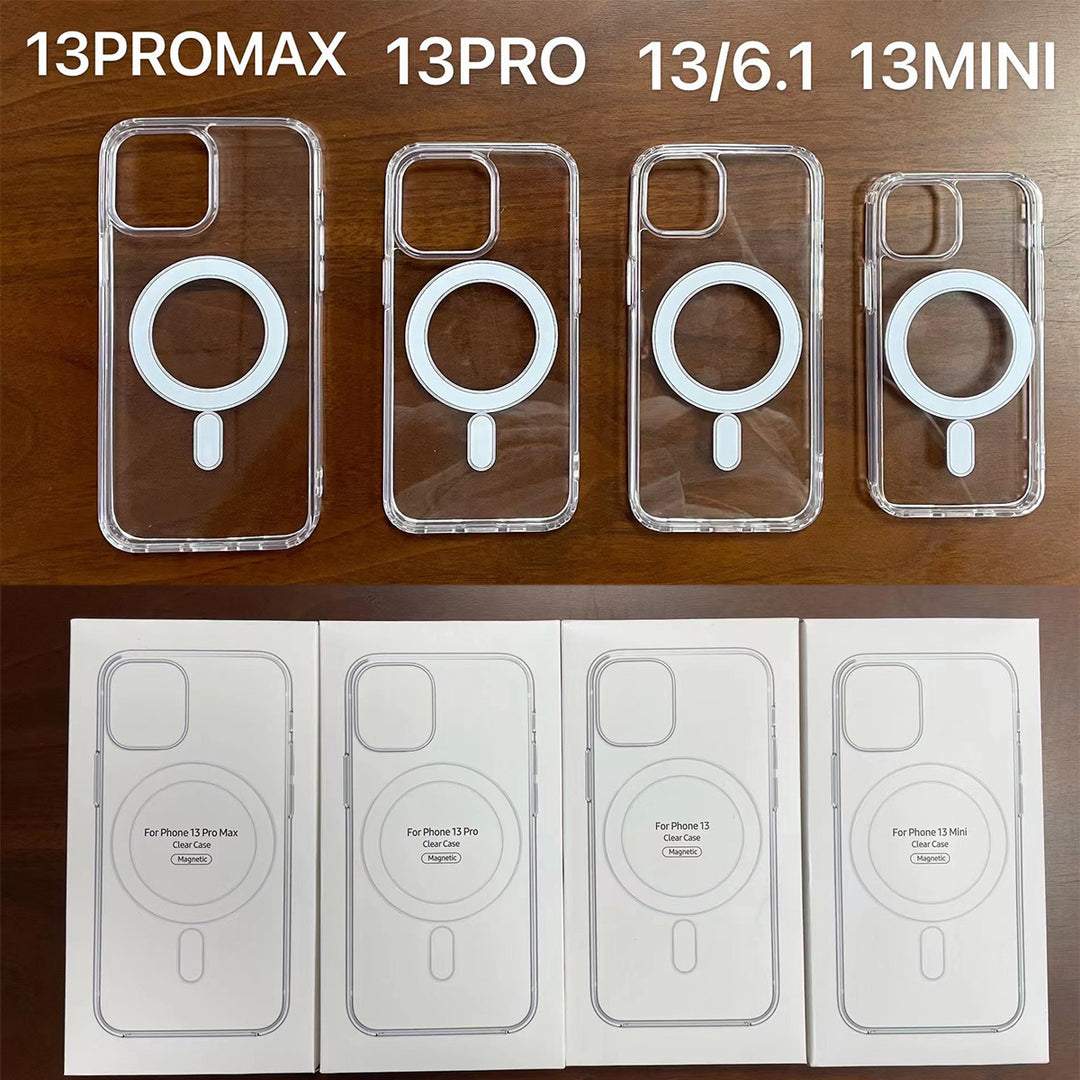 Potrivit pentru 13 carcasă de telefon magnetic Magsafe iPhone14