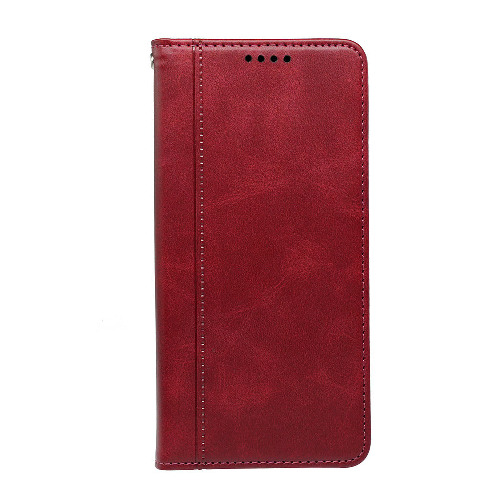 Case de estuche de cuero de Google Phone Flip