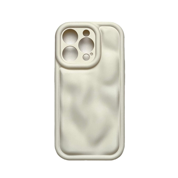 Motif de météorite de couleur unie de téléphone de téléphone en silicone couverture de protection résistante à la goutte en silicone