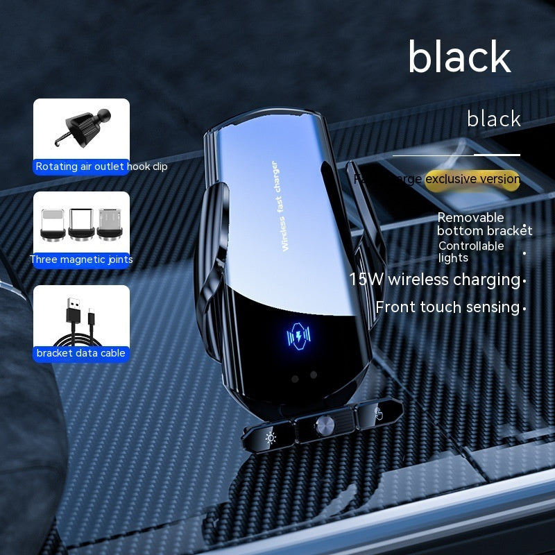 Cargador inalámbrico de automóviles Cargador móvil Desmontaje Insensamblaje Insertado