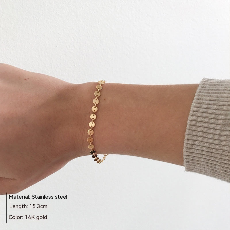 Adjustable Simple Personality Women's Bracelet
