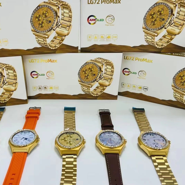 Mira el reloj de los hombres impermeables de tres correas