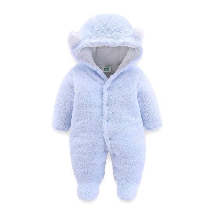 Winter Baby Jumpsuit Neugeborenes warmes dickes Baby Strampler
