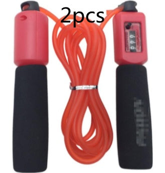 Rope skipping fitness rope