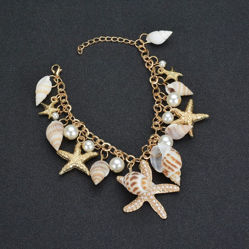 Fashion Tide Ocean Bohemian Style Sea Star Star Shell