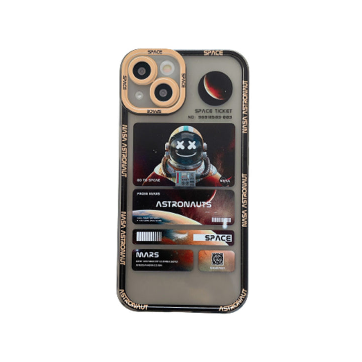 Fashion Contrast Color Space Astronaut Phone Case