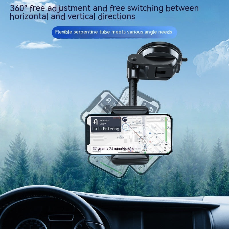 Novo suporte universal de suporte para celular de carro rotativo