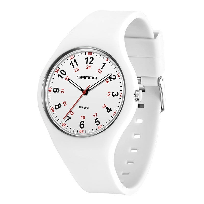 Élève du primaire Luminal étanche en silicone Watch en silicone