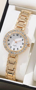 Damen Diamond Quartz Watch Trendy All-Match