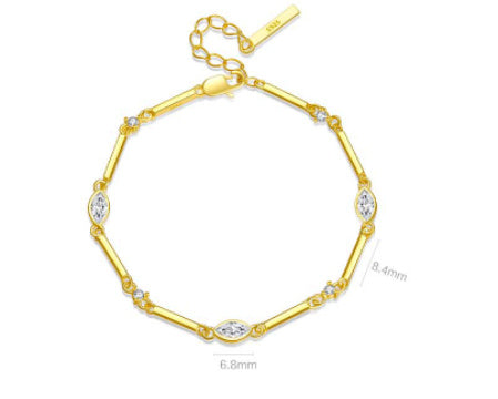 Fashion S925 Bracelet en argent sterling pour les femmes