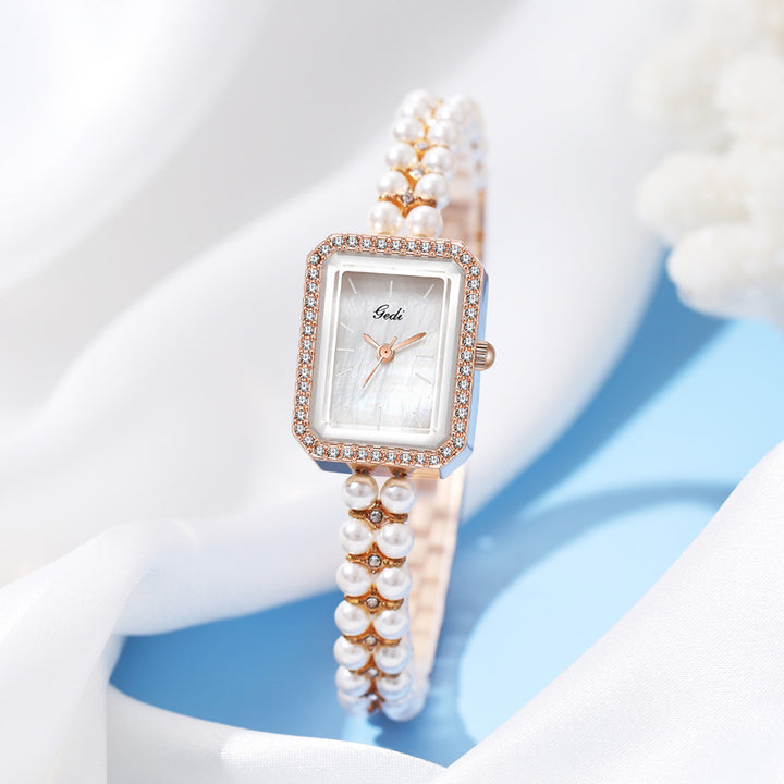 Wath Schhill Pearls Women's Creative Quartz Watch