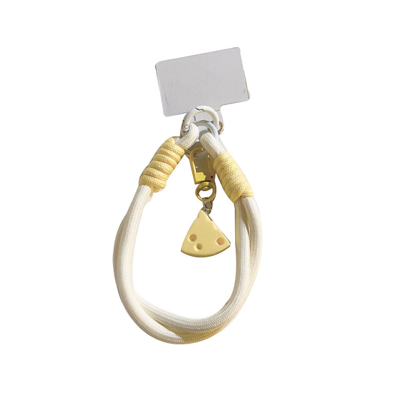 Minimalistische Instagram 3D hanger driehoek kaas hanger geweven handgemaakt hangende touw