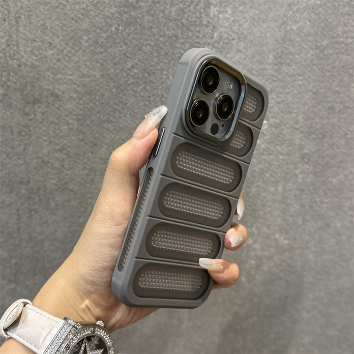 Honeycomb Breathable Phone Case Heat Dissipation Drop-resistant Protective Cover