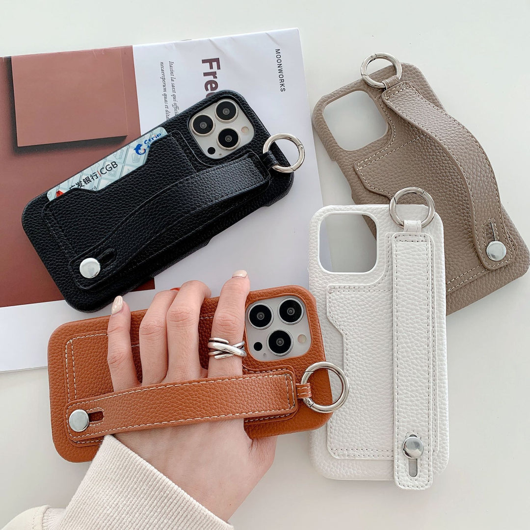 Simple Retro Mobile Phone Case Card With Bracket