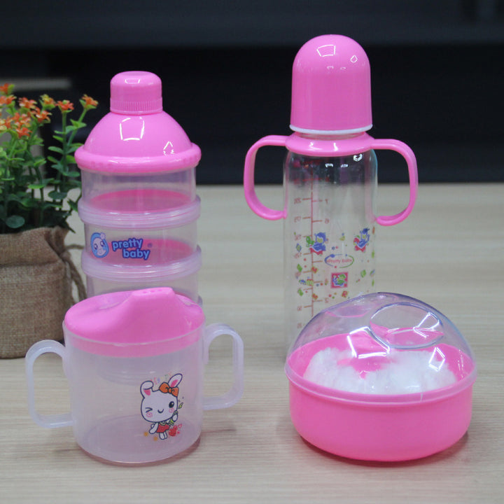 Productos para bebés y pequeños Productos Botellas de leche Conjunto de 4 piezas de productos maternos y para bebés