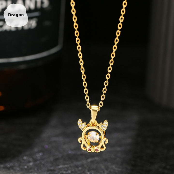 Ins Zodiac Smart ketting micro-ingelegd