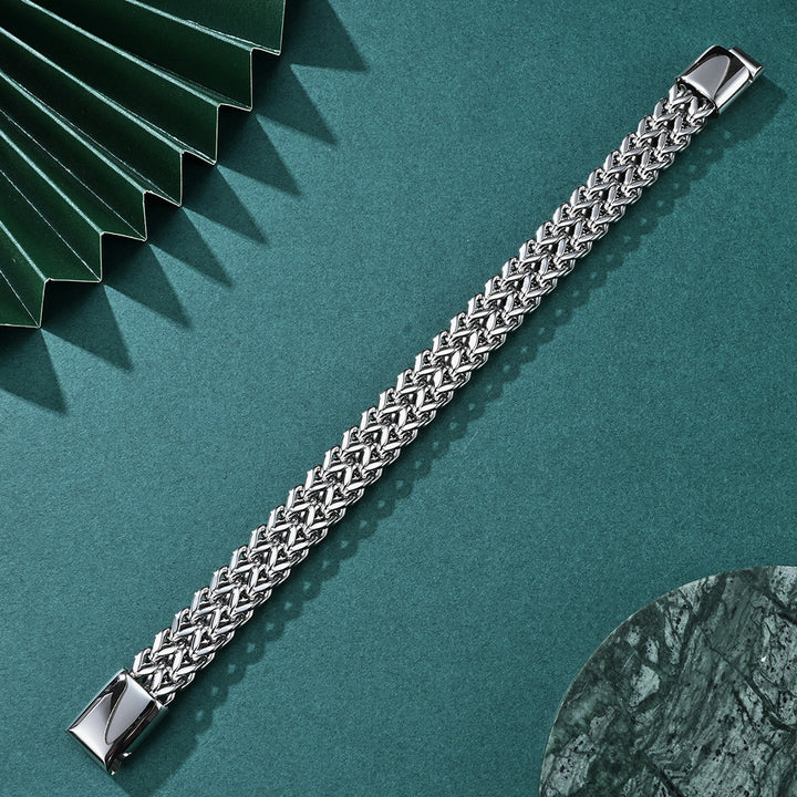 Men's Simple Titanium Steel Bracelet