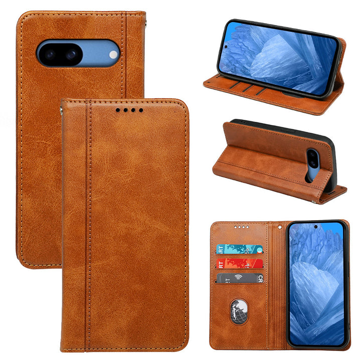 Google Telefoon Lederen Case Flip Case